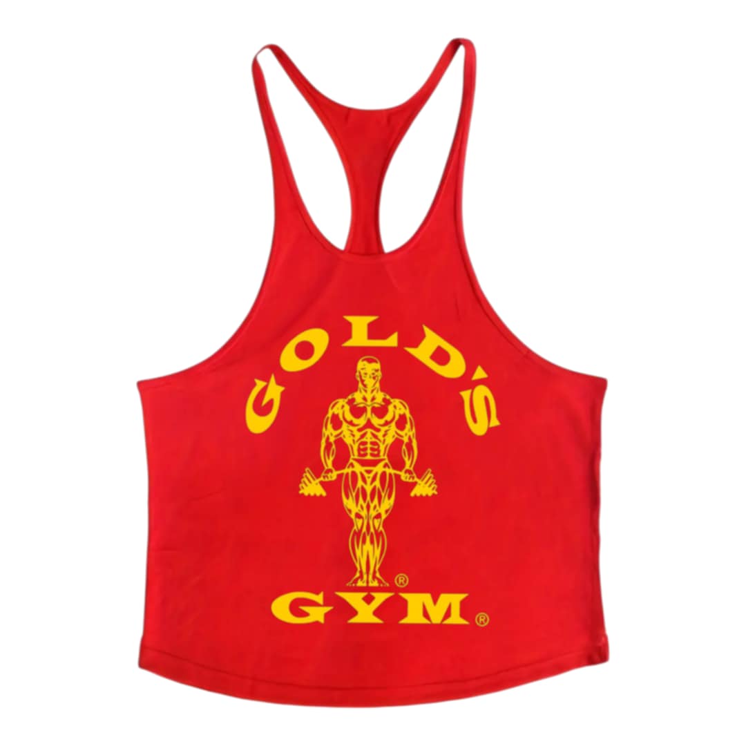 Τιραντάκι με λογότυπο  κόκκινο/κίτρινο