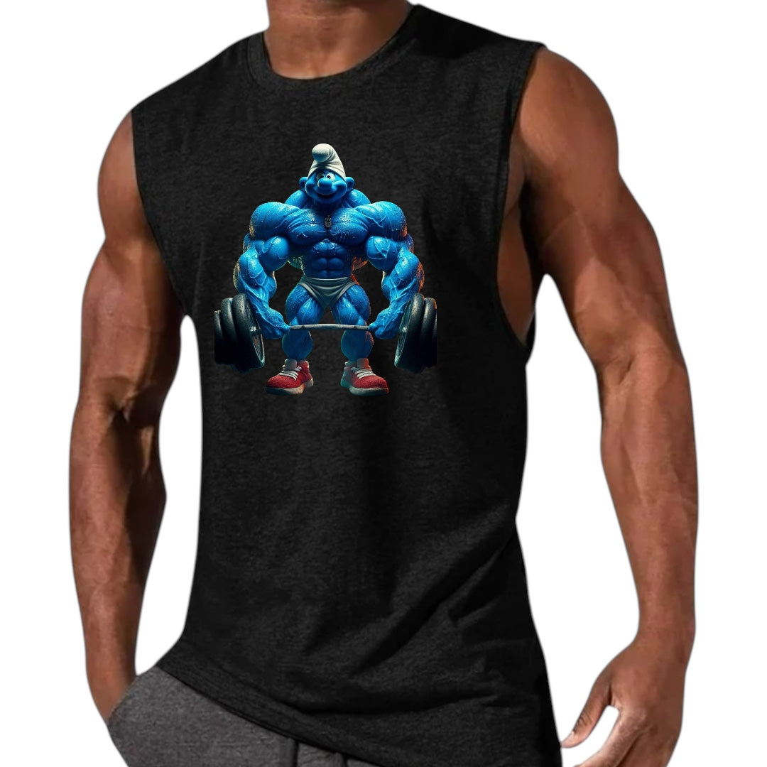 Αμάνικο μπλουζάκι - Στρουμφάκι