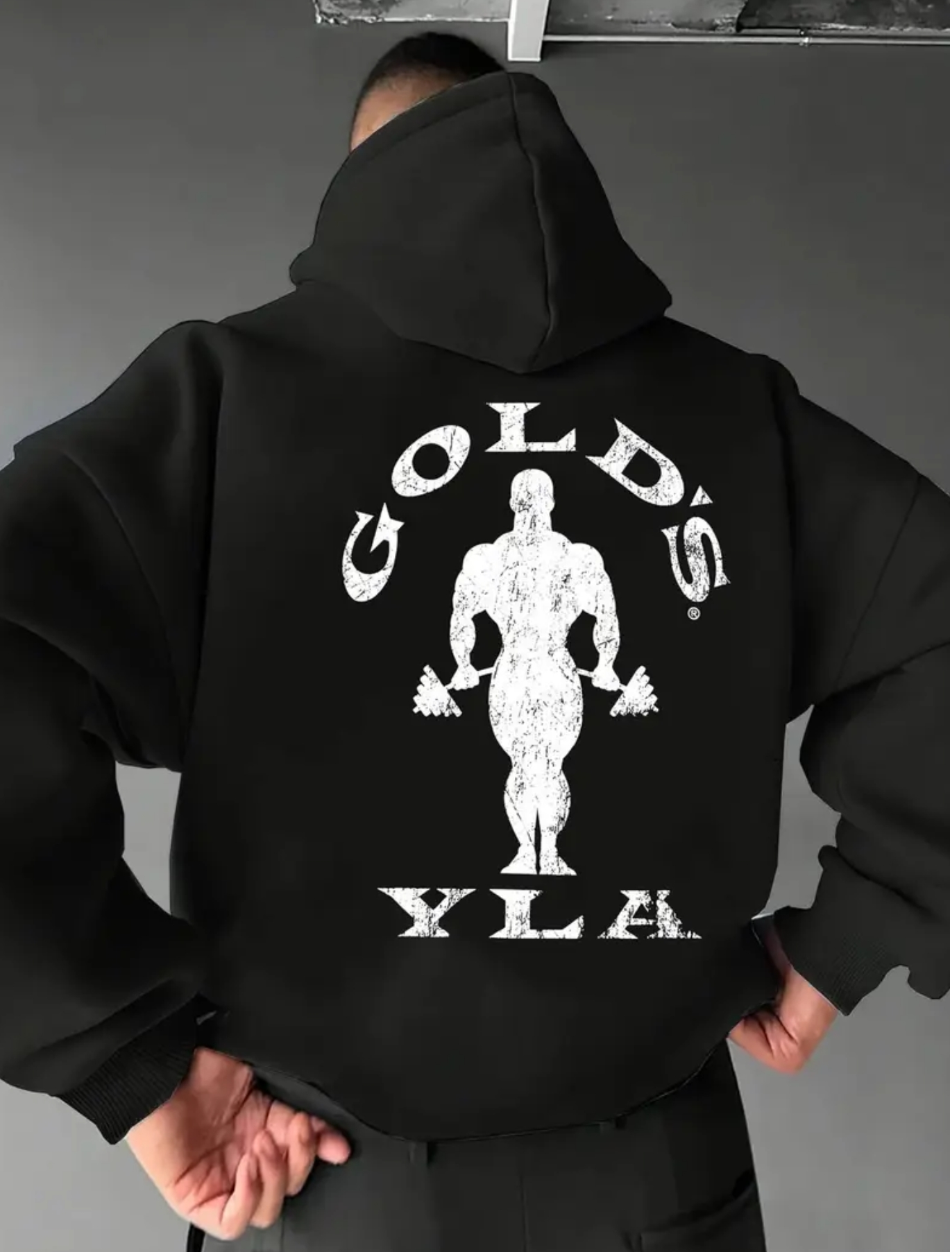 Φούτερ με λογότυπο  - μαύρο