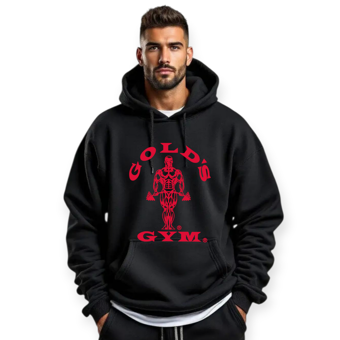 Φούτερ με λογότυπο - κόκκινο