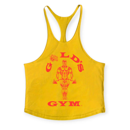 Τιραντάκι με λογότυπο  - κίτρινο/κόκκινο